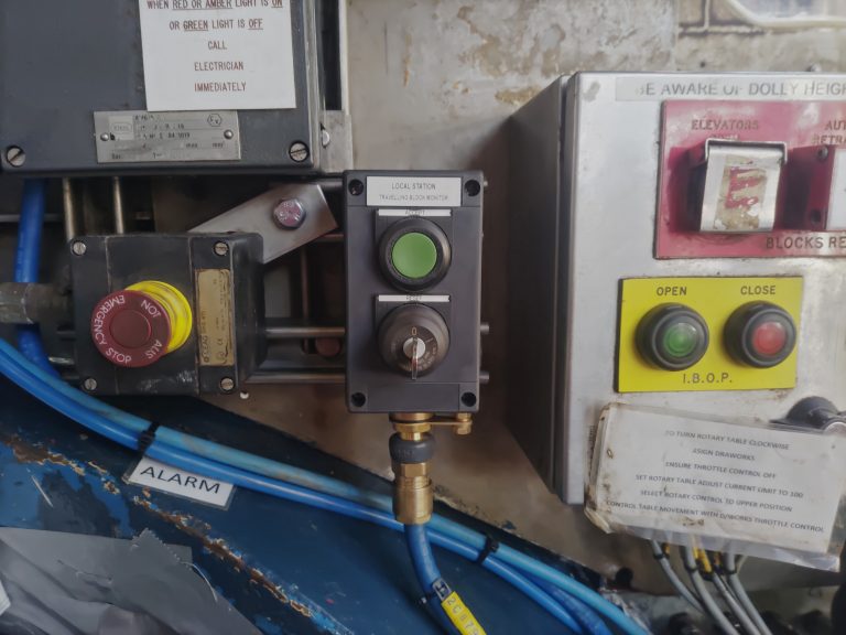 TBM Drillers Controls