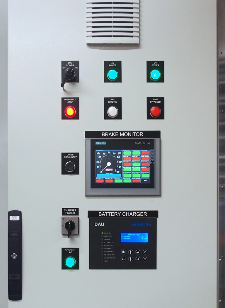RCP Elmagco Brake Control System – Monitoring/Charging Unit