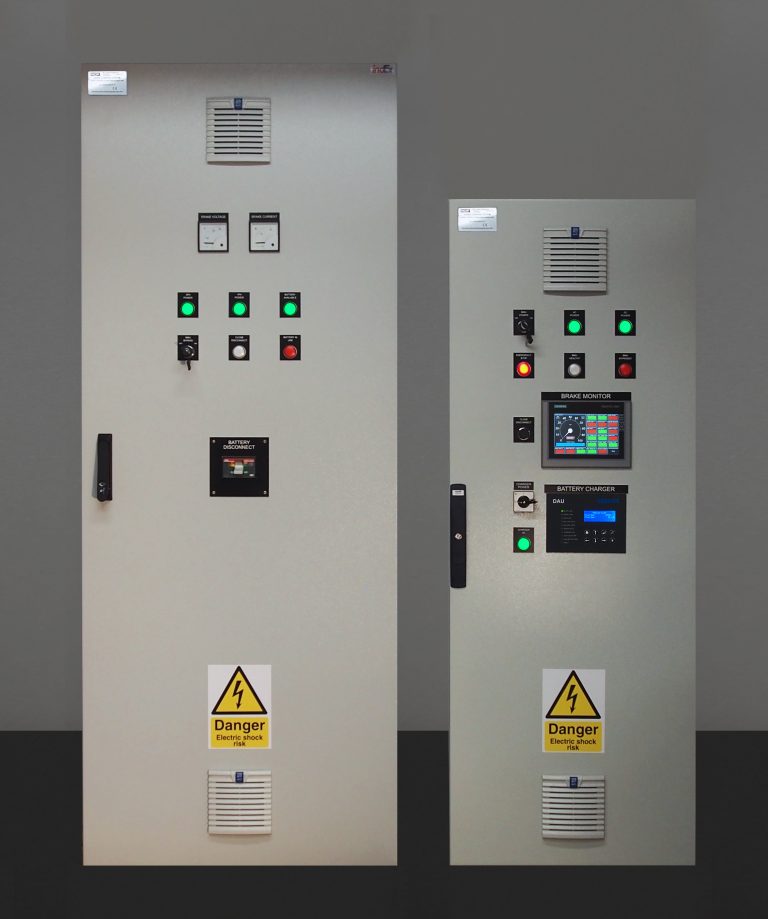 RCP Elmagco Brake Control System – Brake Control and Monitoring/Charging Units