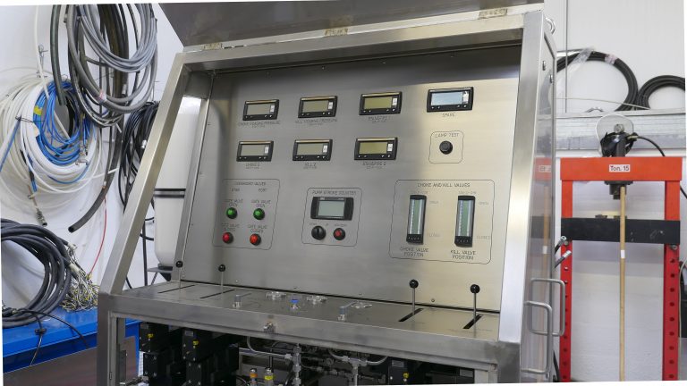 RCP Choke Console – General View