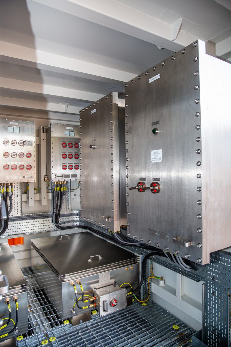 Custom Dual Redundant 7.5 kVA UPS – Rectifier, Inverter and Distribution Enclosures
