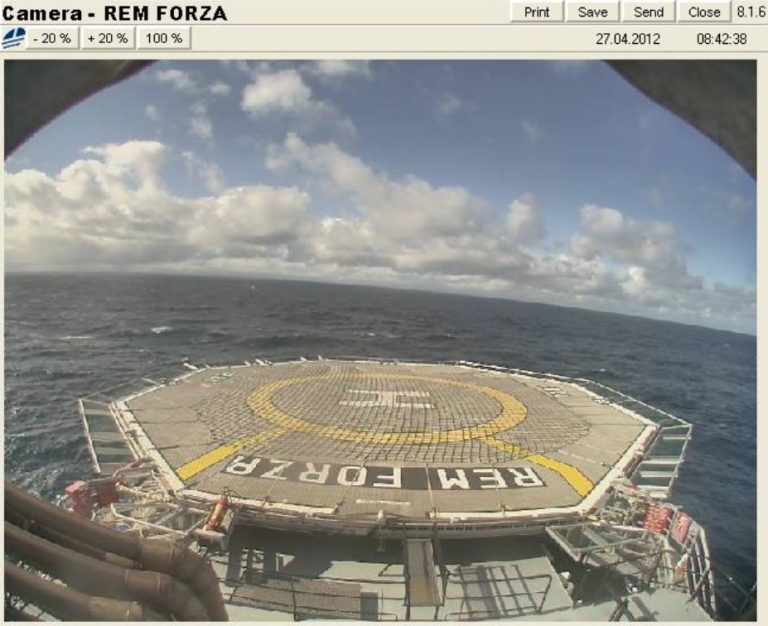 HMS - Helideck Camera Screen