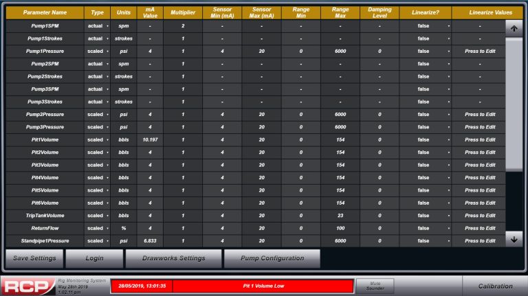 EDR Calibration Screen