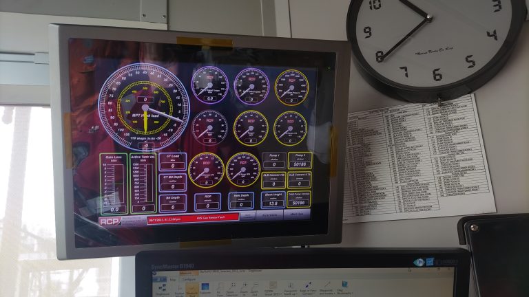 EDR Safe Area HMI
