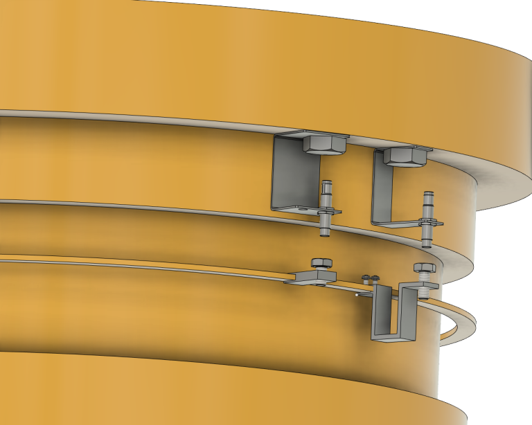 Collision Warning System Slew Target 3D Model